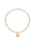 Gold Bloom Link Bracelet