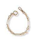 Large Mixed Link Bracelet with Swivel & Charm Clasp