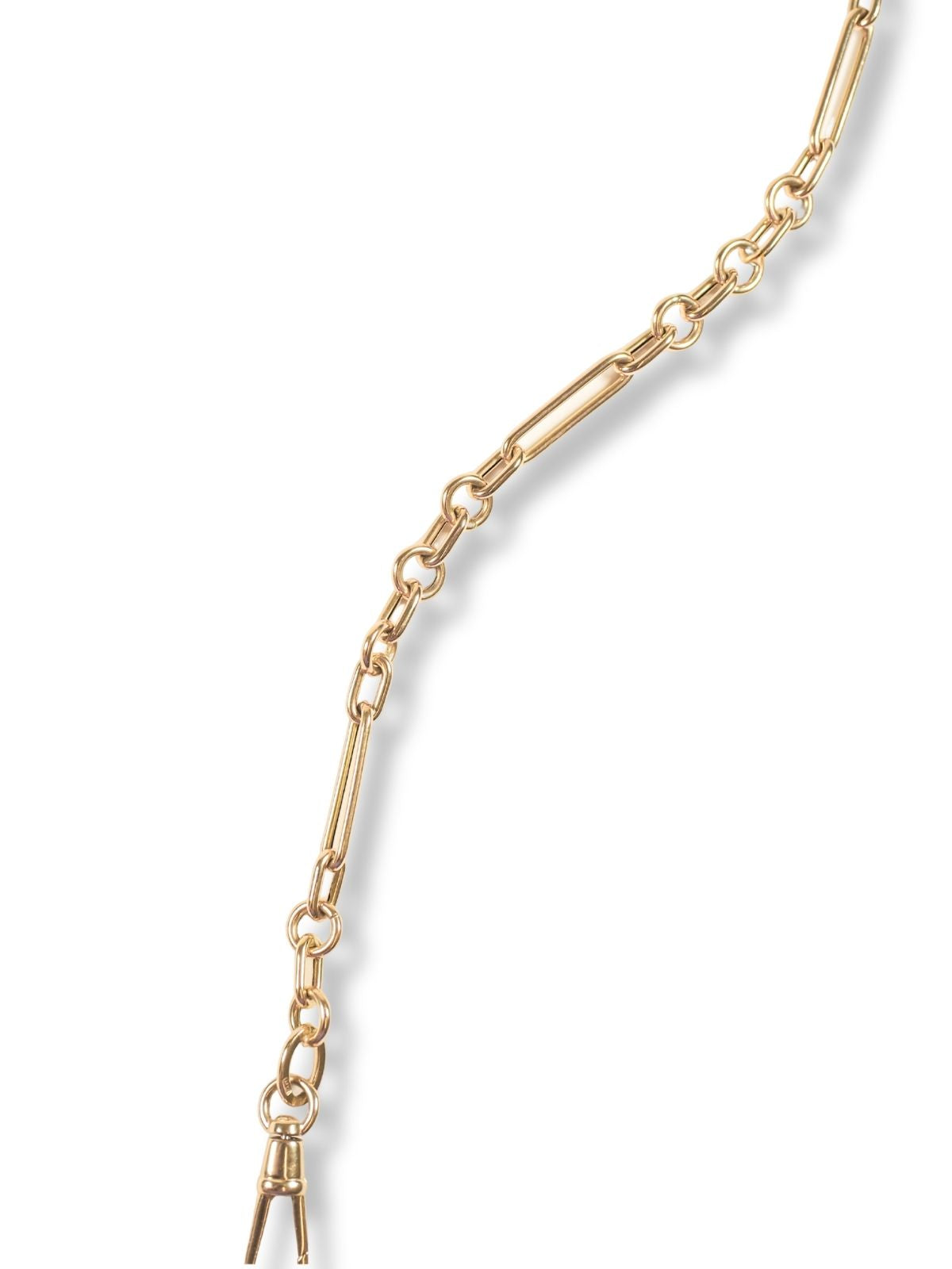 Large Mixed Link Bracelet with Swivel &amp; Charm Clasp