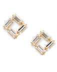 Square Baguette Earrings