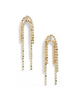 Shimmer Beaded Cluster Earrings