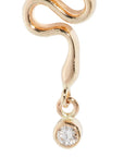 Serpent Gem Drop Earrings