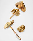 Folding Heart Studs