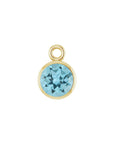 Round Gemstone Charm