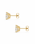 Pear Lab Diamond Solitaire Studs