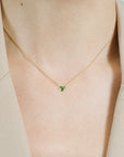 Sweetheart Gem Pendant Necklace