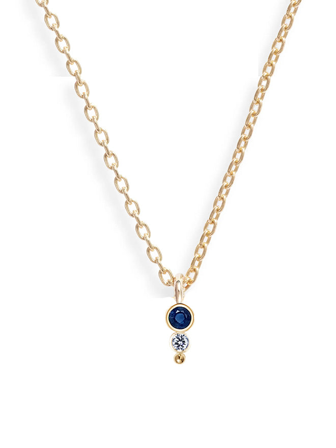 Gradual Gem Diamond Pendant Necklace