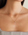 Gradual Gem Diamond Pendant Necklace