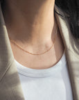 Baby Paperclip Link Necklace