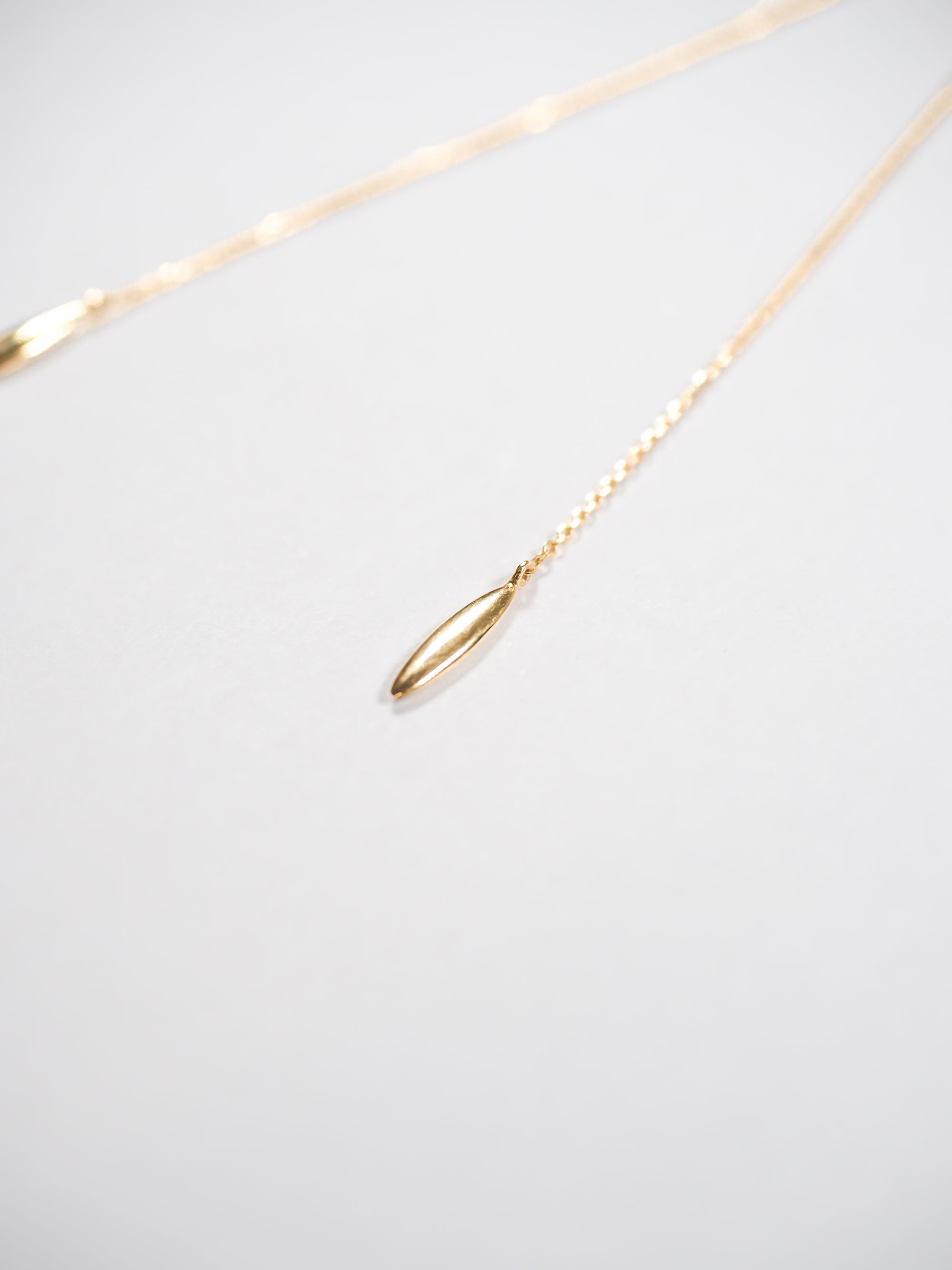 Petite Diamond Bar Sliding Necklace