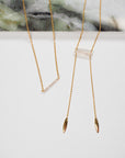 Petite Diamond Bar Necklace