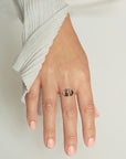 Oval Ruby Signet Ring