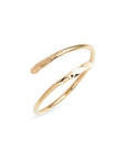 Hammered Spiral Ring