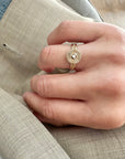 Bloom Diamond Spin Ring