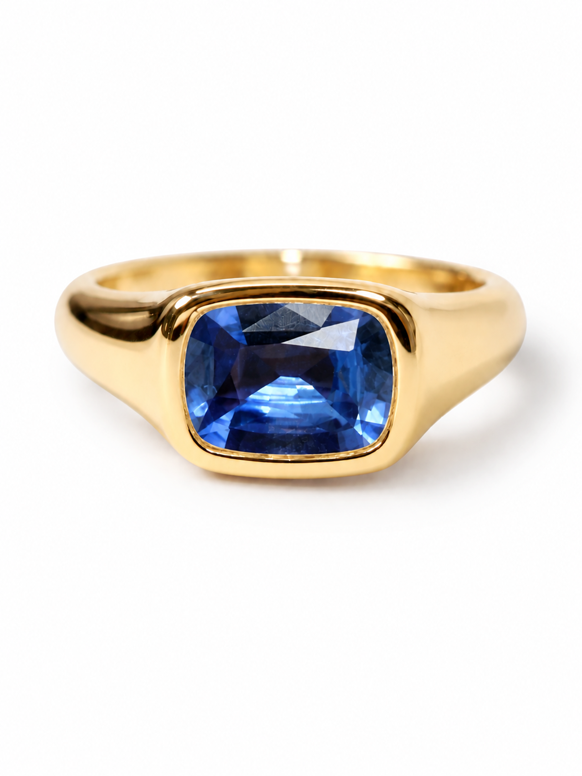 One-of-a-Kind Blue Sapphire Bela Ring