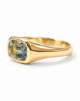 One-of-a-Kind Bi-Color Sapphire Bela Ring