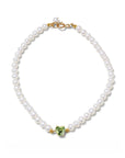 Gem Heart Pearl Bracelet