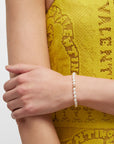 Pearl Gold Nugget Bracelet