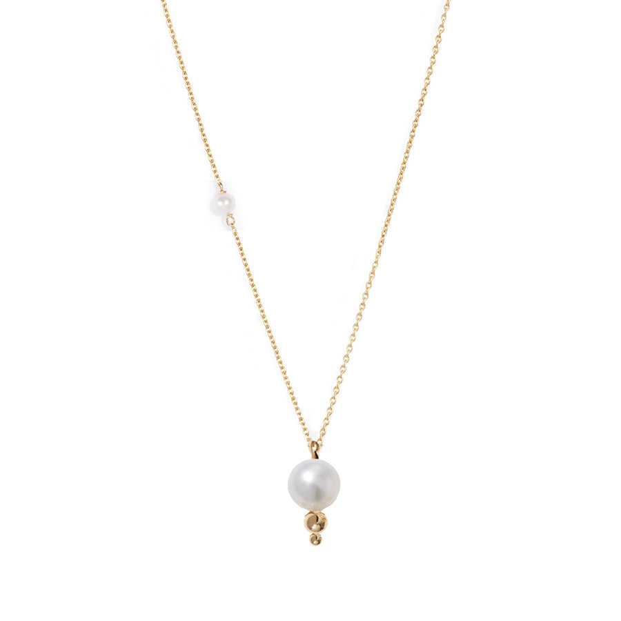 Graduating Pearl Gold Necklace