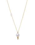 Graduating Pearl Gold Necklace
