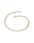 Quartet Lab Diamond Gourmet Chain Bracelet