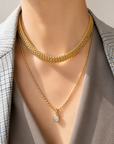 Oval Lab Diamond Pendant
