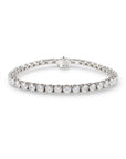 5ct East-West Oval Lab Diamond Tennis Bracelet