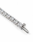 5ct East-West Oval Lab Diamond Tennis Bracelet