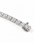 5ct East-West Oval Lab Diamond Tennis Bracelet