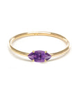 Marquise Gemstone Ring