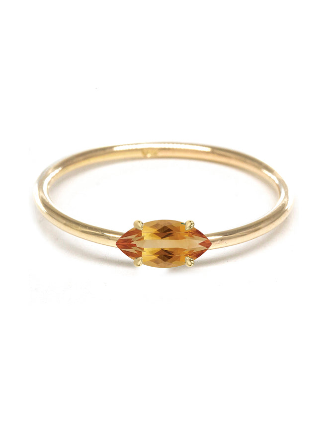 Marquise Gemstone Ring