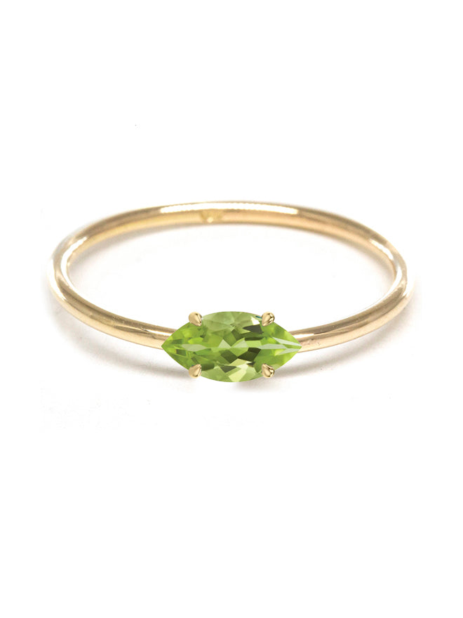 Marquise Gemstone Ring