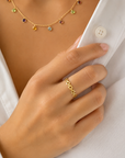Square Link Ring