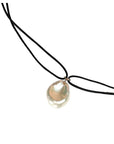 Petal Pearl Adjustable Cord Necklace