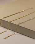 18K Linked Bead Bracelet
