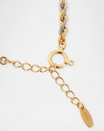 18K Platinum Rope Chain Bracelet