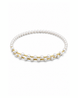 18K Infinite Pearl Bypass Shimmer Cuff