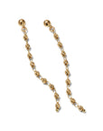 18K Shimmer Line Earrings