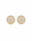 18K Petite Soleil Diamond Earrings
