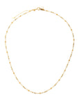18K Flower Bead Necklace