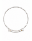 18K Infinite Pearl Bypass Choker