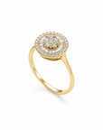 18K Petite Soleil Diamond Ring