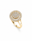 18K Grande Soleil Diamond Ring