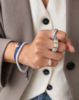 18K Soleil Crisscross Diamond Ring