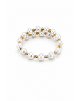 18K Infinite Pearl Bypass Wrap Ring