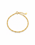 18K Alternate Bead Bracelet