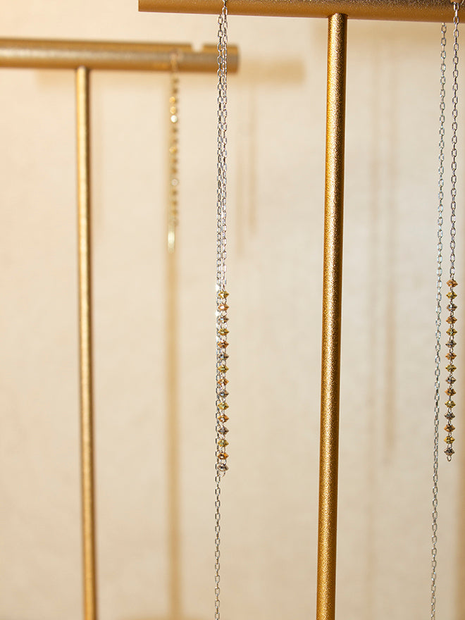 人気のクリスマスアイテムがいっぱい！ Earrings Threader Shimmer Long 18K – FINCH POPPY アクセサリー
