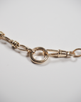 Large Oval Link Chain with Swivel & Charm Clasp