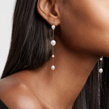 Mix Pearl Drop Earrings
