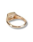 Aras Diamond Signet Ring